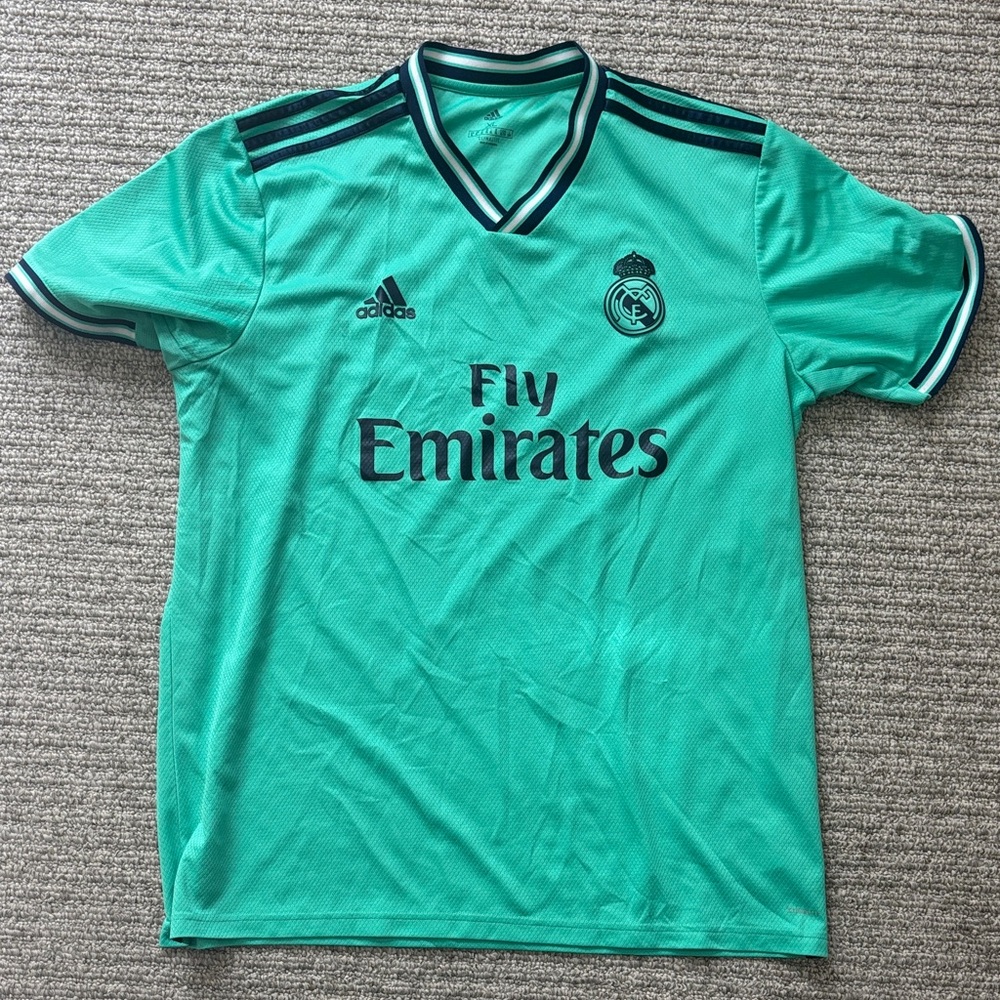 Adidas Real Madrid Teal Jersey